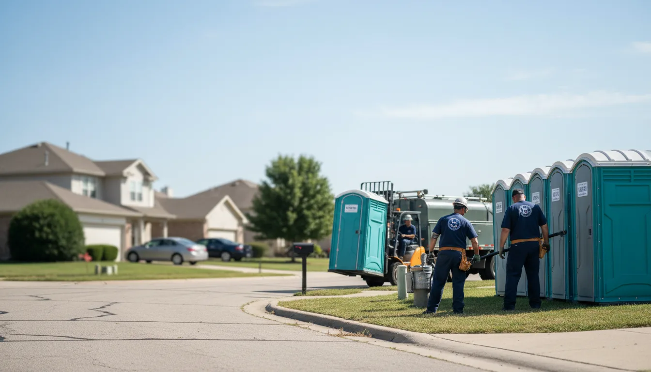 Porta Potty Rental in Napoleon, OH near me